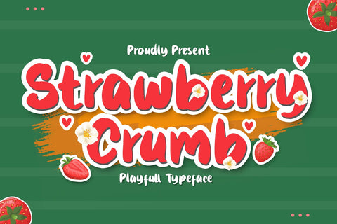 Strawberry Crumb Font nearzz 