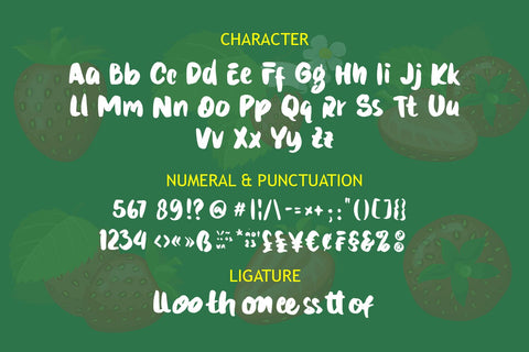 Strawberry Crumb Font nearzz 