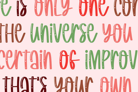 Strawberry Junkies Font yumnatype 