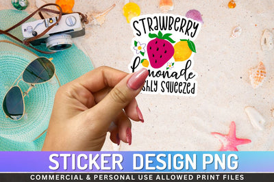Strawberry lemonade freshly Sublimation PNG Sublimation Regulrcrative 
