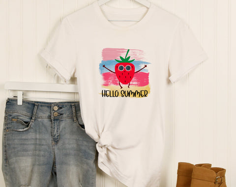 Strawberry Sublimation Designs Bundle, 6 Strawberry Quotes PNG Files, Farm Fresh Strawberries PNG, Sweetest Berry In The Patch PNG Sublimation HappyDesignStudio 