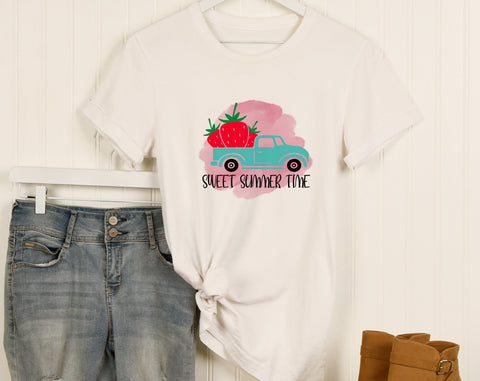 Strawberry Sublimation Designs Bundle, 6 Strawberry Quotes PNG Files, Farm Fresh Strawberries PNG, Sweetest Berry In The Patch PNG Sublimation HappyDesignStudio 