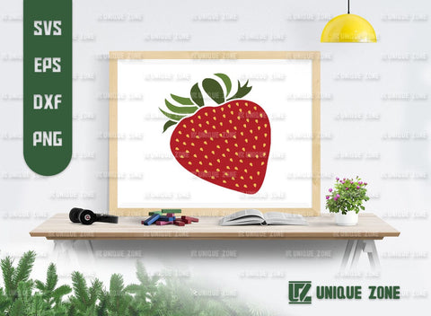 Strawberry SVG Bundle, Summer Fruit Svg, Fruit Svg, Strawberries Svg, Strawberry Clipart Svg, Strawberry Lover, Strawberry Fruit Svg, SVG Unique Zone 