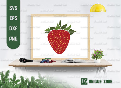 Strawberry SVG Bundle, Summer Fruit Svg, Fruit Svg, Strawberries Svg, Strawberry Clipart Svg, Strawberry Lover, Strawberry Fruit Svg, SVG Unique Zone 