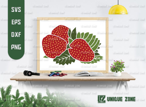 Strawberry SVG Bundle, Summer Fruit Svg, Fruit Svg, Strawberries Svg, Strawberry Clipart Svg, Strawberry Lover, Strawberry Fruit Svg, SVG Unique Zone 