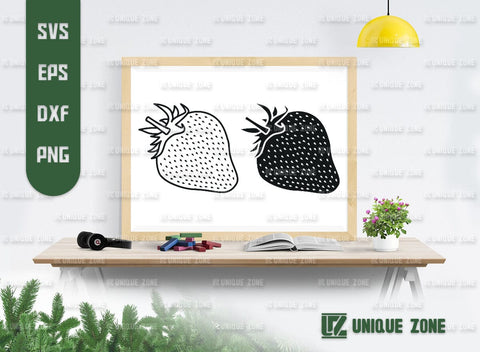 Strawberry SVG Bundle, Summer Fruit Svg, Fruit Svg, Strawberries Svg, Strawberry Clipart Svg, Strawberry Lover, Strawberry Fruit Svg, SVG Unique Zone 