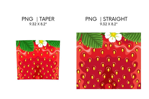 Strawberry Tumbler Sublimation Sublimation SvgOcean 