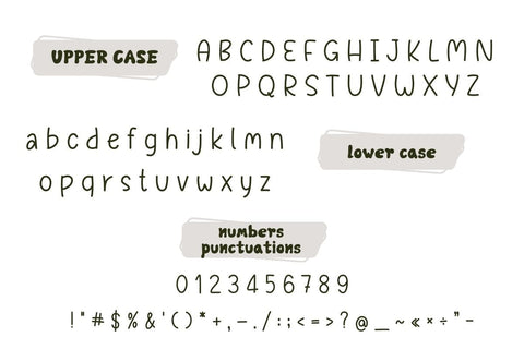 Strawberry Yogurt - cute handwritten font Font ChiraaDesign 