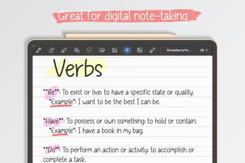 Strawberry Yogurt - cute handwritten font Font ChiraaDesign 