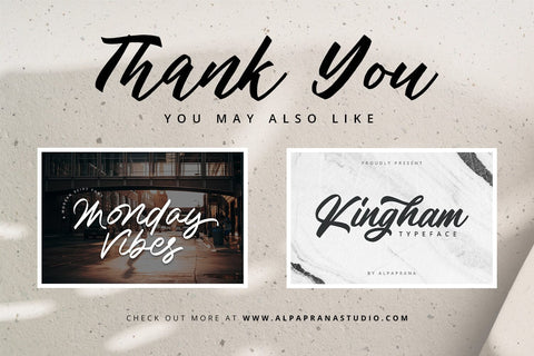 Streator - Modern Script Font Font Alpaprana Studio 
