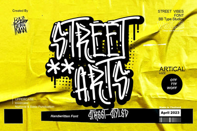 Street Arts Font BB Digital Arts 