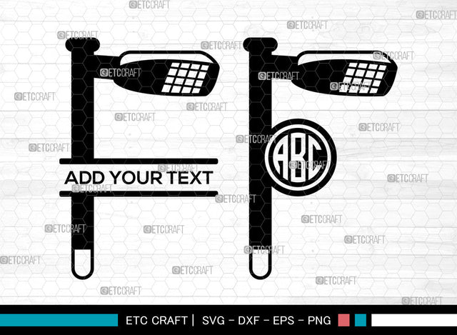 Street Light Monogram SVG, Circle Monogram Svg, Lamp Svg, Street Lamp Svg, Street Lamp Icon Svg, Street Lantern Svg, Street Light SVG ETC Craft 