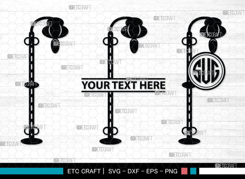 Street Lights Monogram, Street Lights Silhouette, Street Lights SVG Cut Files, Road Lights, Street Lantern Svg, Street Lamp Silhouette Svg, SB00092 SVG ETC Craft 