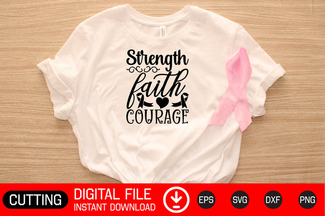 Strength Faith Courage SVG CraftlabSvg29 