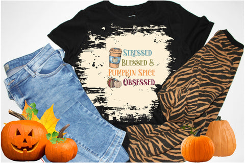 Stressed Blessed Pumpkin Spice Obsessed Sublimation Sublimation Jagonath Roy 
