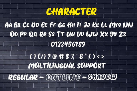 Strezy Break Font Irvan Randi 
