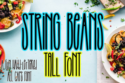 String Beans Font Freeling Design House 