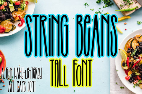 String Beans Font Freeling Design House 