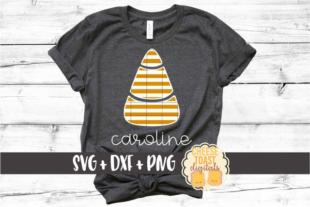 Striped Candy Corn - Halloween SVG PNG DXF Cut Files SVG Cheese Toast Digitals 