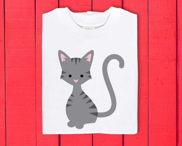 Striped Cat SVG Designed by Geeks 