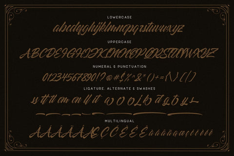Striped King Vintage Script Font Creatype Studio 