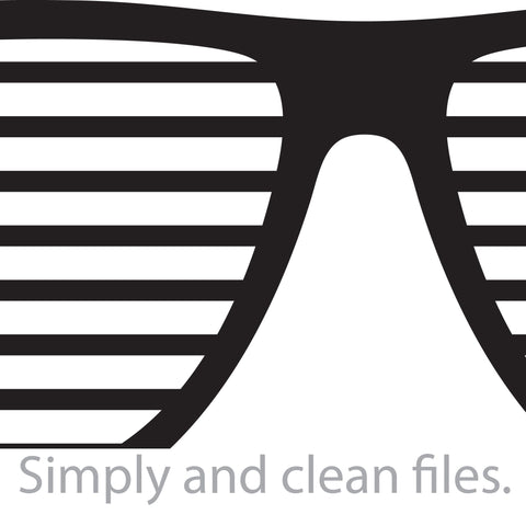 Striped Sunglasses SVG TribaliumArtSF 