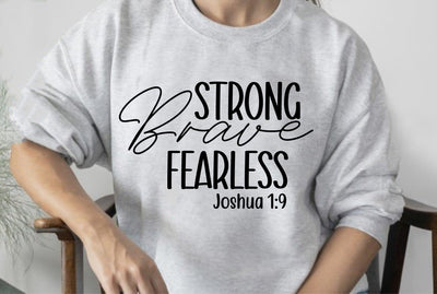 Strong Brave Fearless svg SVG orpitasn 