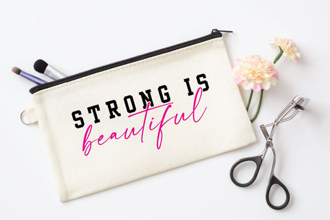 Strong is Beautiful SVG | Screenprint SVG SVG Ikonart Design Shop 