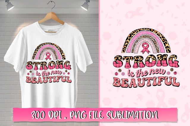 Strong is the new beautiful Retro Sublimation SVG Shetara Begum 