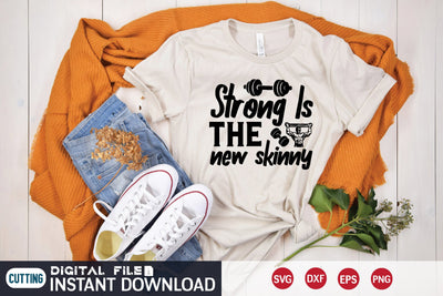 strong is the new skinny SVG designer krishna 