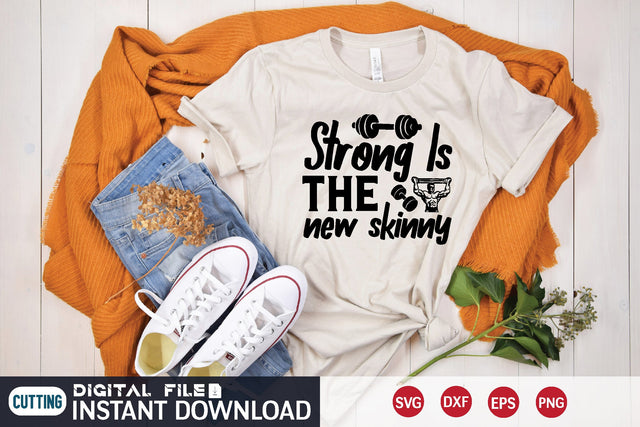 strong is the new skinny SVG designer krishna 