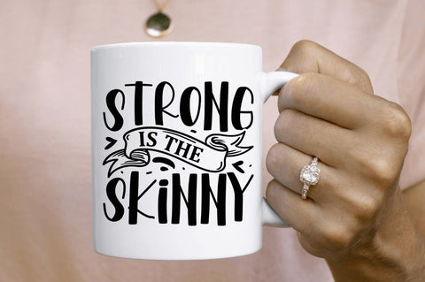 Strong is the skinny SVG SVG Regulrcrative 
