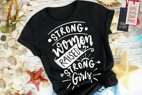 Strong Woman Lettering Quotes Bundle SVG dapiyupi store 