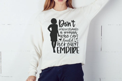 Strong Woman Svg Bundle SVG DESIGNISTIC 