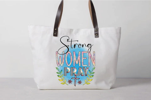 Strong Women Pray Sublimation Digital Pattern Creativeart88 