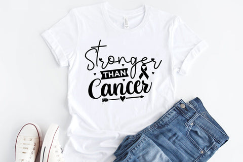 Stronger Than Cancer | Breast Cancer SVG SVG CraftLabSVG 