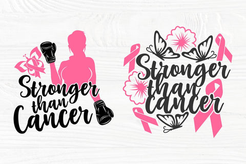 Stronger Than Cancer SVG Bundle, Cancer Svg, Png SVG TonisArtStudio 