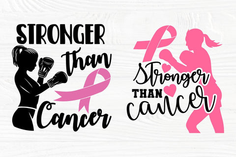 Stronger Than Cancer SVG Bundle, Cancer Svg, Png SVG TonisArtStudio 