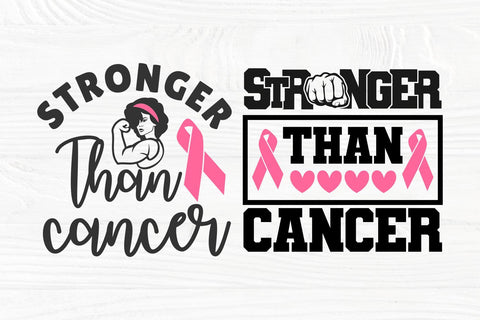 Stronger Than Cancer SVG Bundle, Cancer Svg, Png SVG TonisArtStudio 