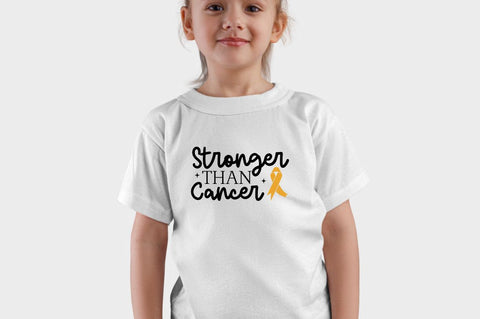 Stronger than cancer SVG SVG DESIGNISTIC 