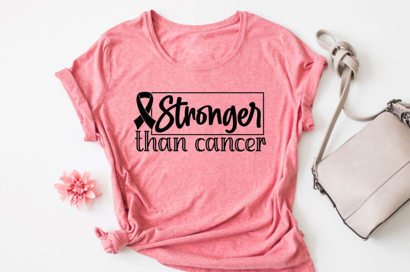 Stronger than cancer SVG SVG DESIGNISTIC 