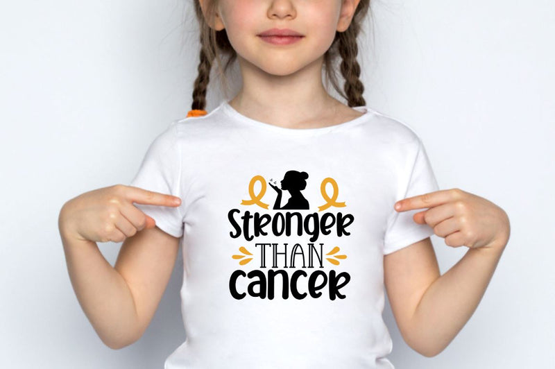 Stronger than cancer SVG SVG DESIGNISTIC 