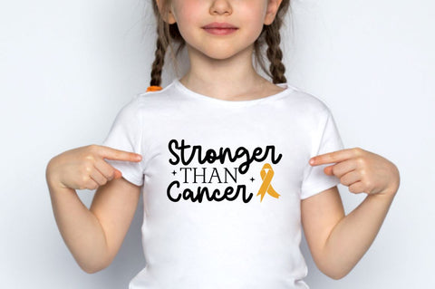Stronger than cancer SVG SVG DESIGNISTIC 