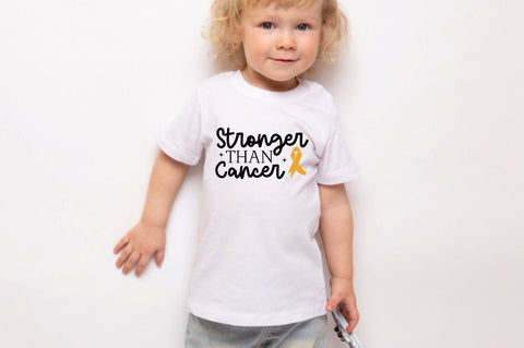 Stronger than cancer SVG SVG DESIGNISTIC 