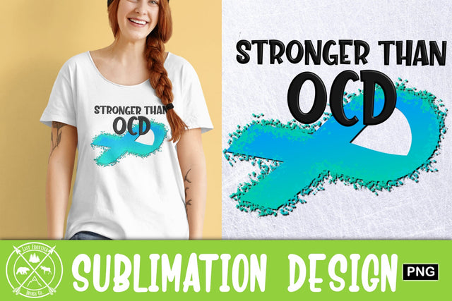 Stronger than OCD Sublimation Sublimation Last Frontier Design Co. 