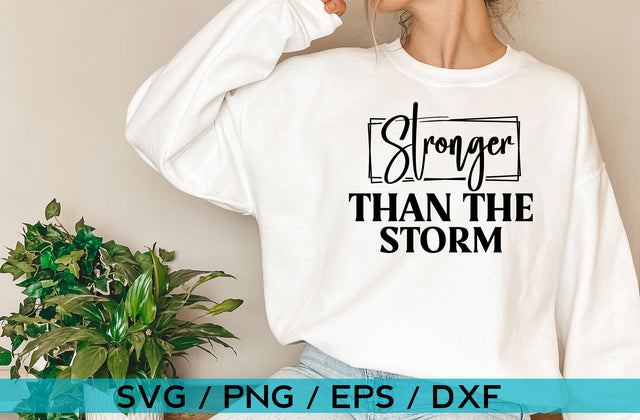 Stronger than the storm, Inspirational SVG SVG MD mominul islam 