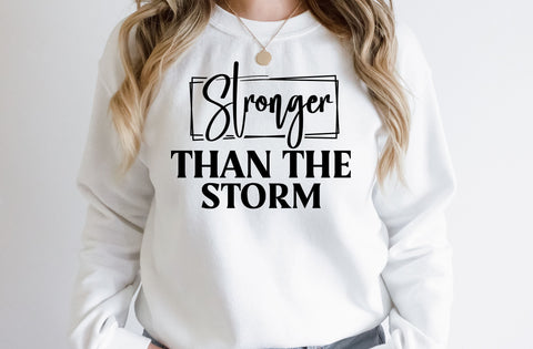 Stronger than the storm, Inspirational SVG SVG MD mominul islam 