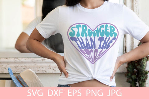 Stronger Than The Storm Shirt SVG File Free For Commercial Use SVG Sintegra 