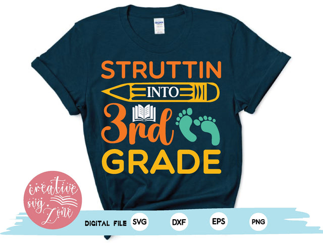 struttin into 3rd grade SVG md faruk hossain 