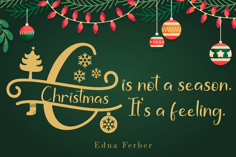Stunning Christmas Monogram Font AEN Creative Store 